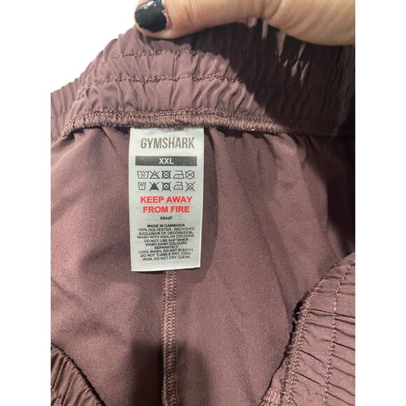 Gymshark We Do Gym Woven Pocket Shorts Chocolate Size XXL Workout Gym Athleisure - Picture 3 of 12